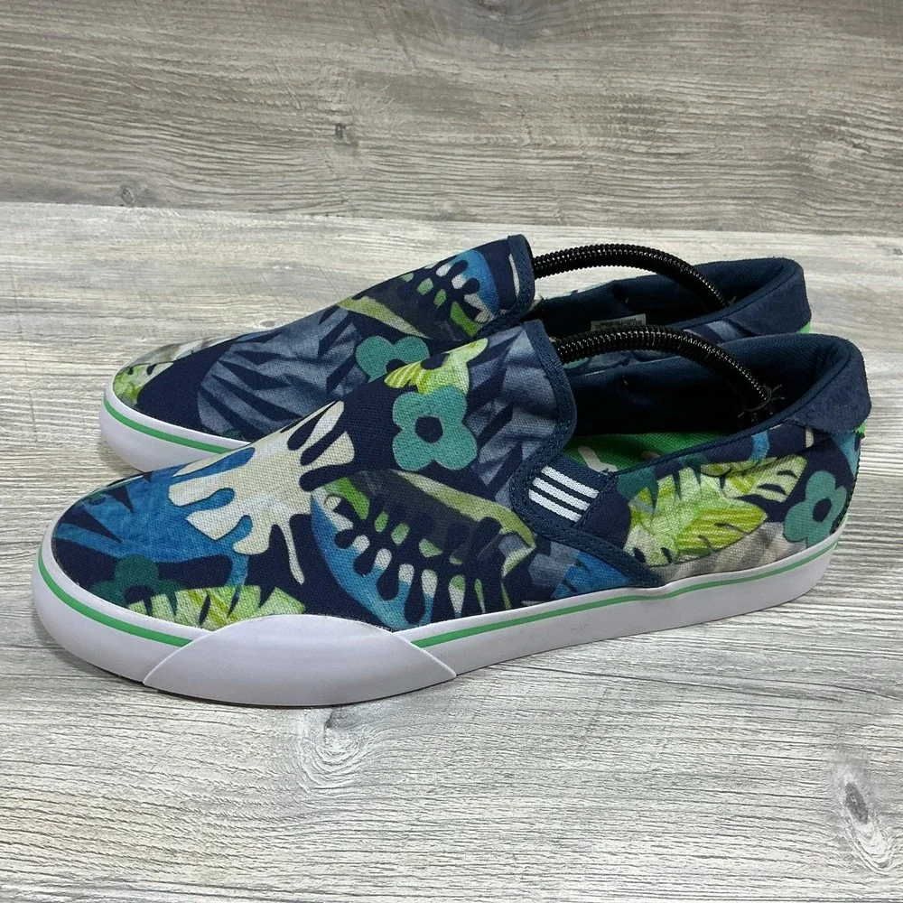 Adidas X Gonz Ghost Slip On Blue Skate Sneakers Shoes Size 11 Men's RARE
